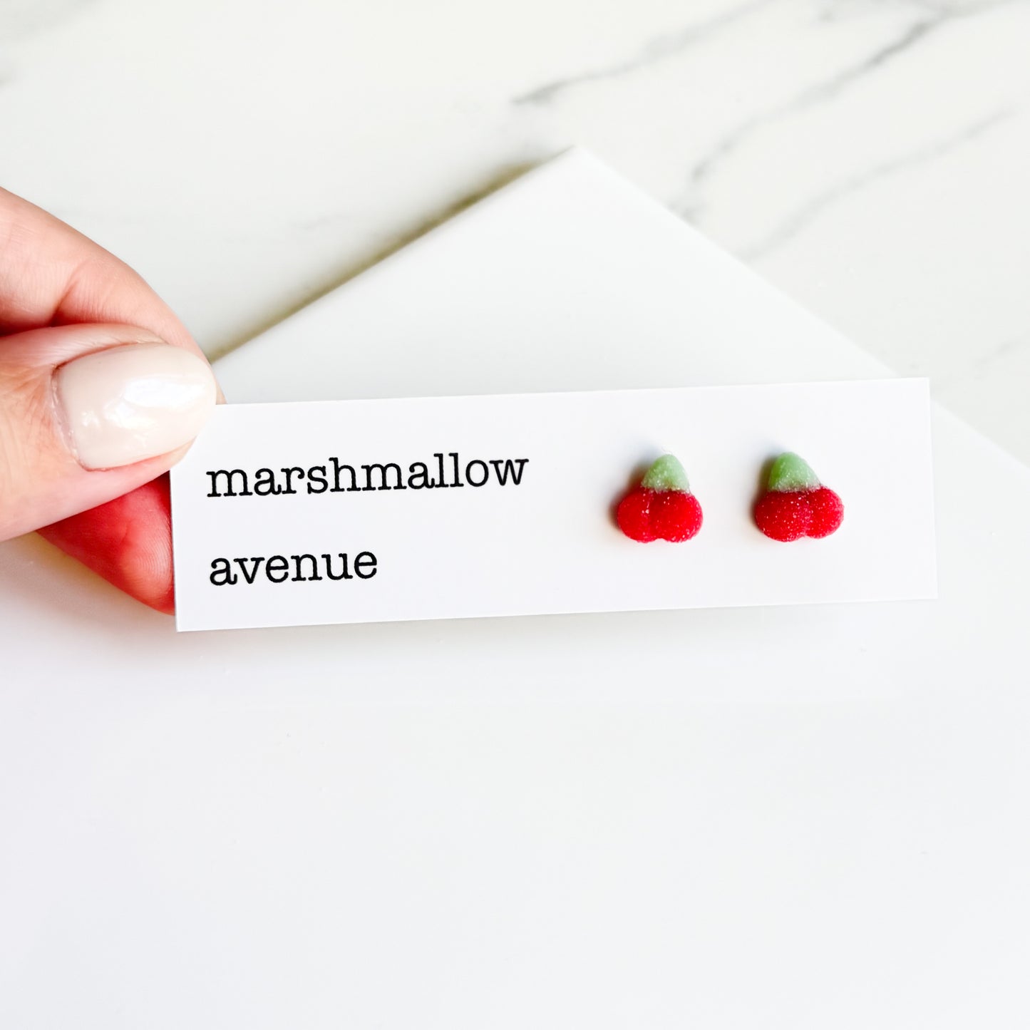 Fizzy Cherry Studs