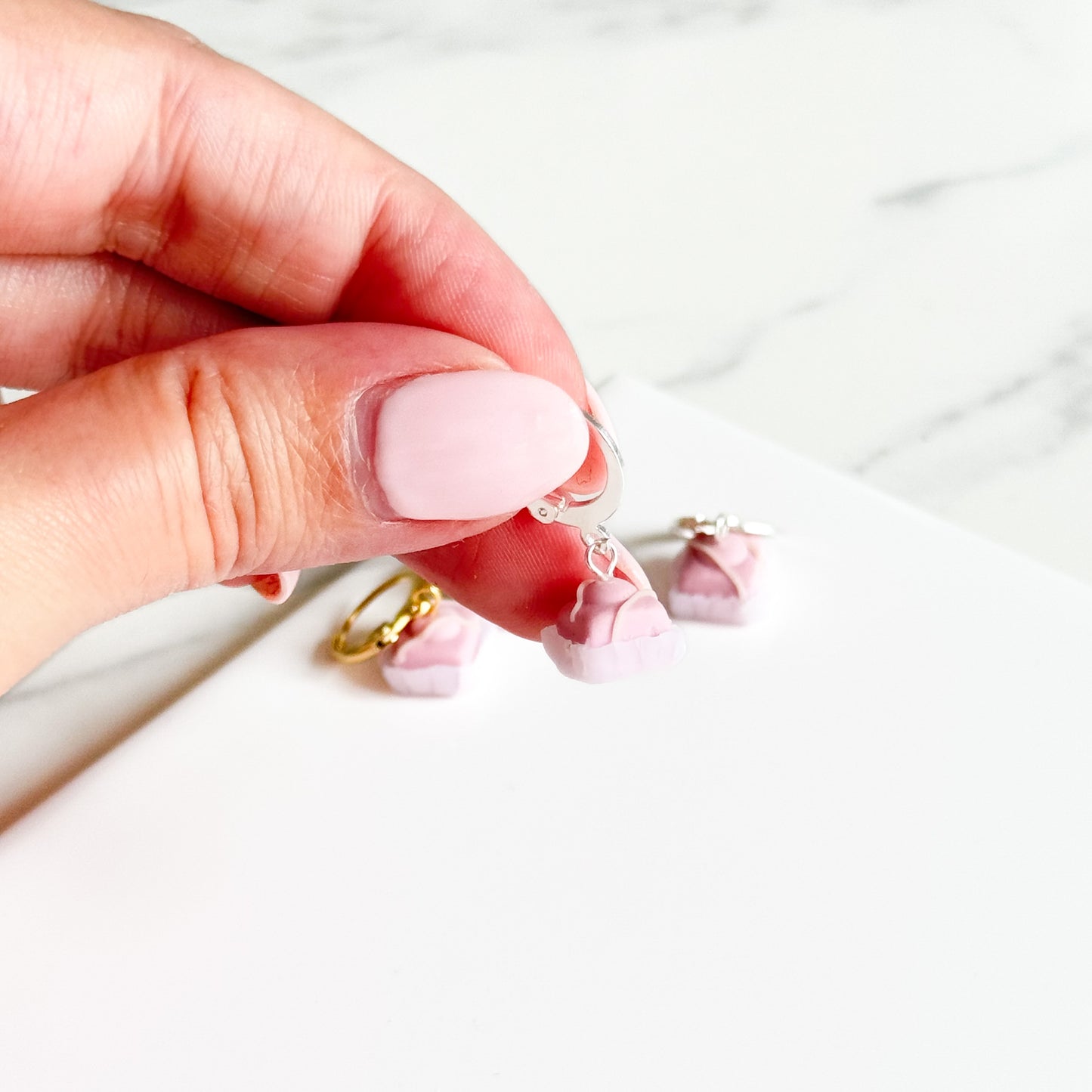 Pink & Vanilla Fondant Fancies Huggies