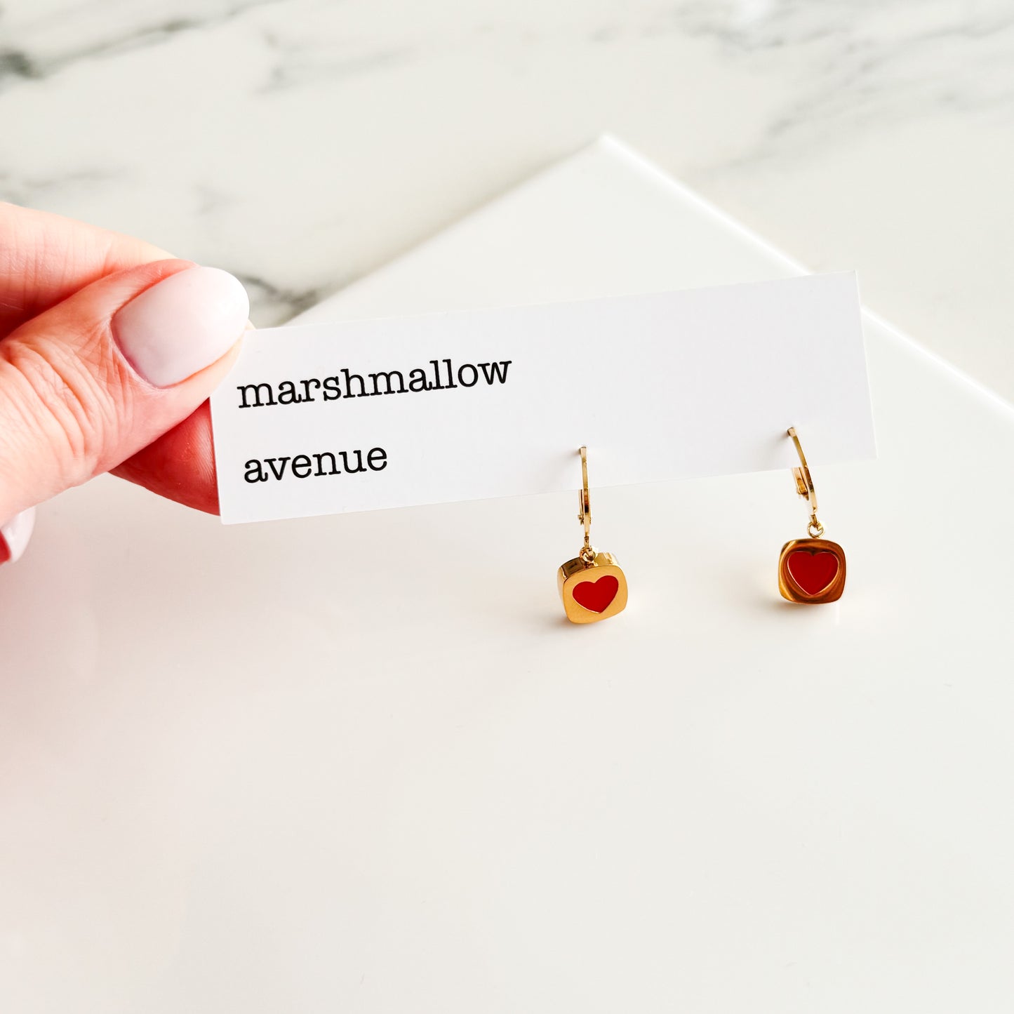 Square Heart Huggies