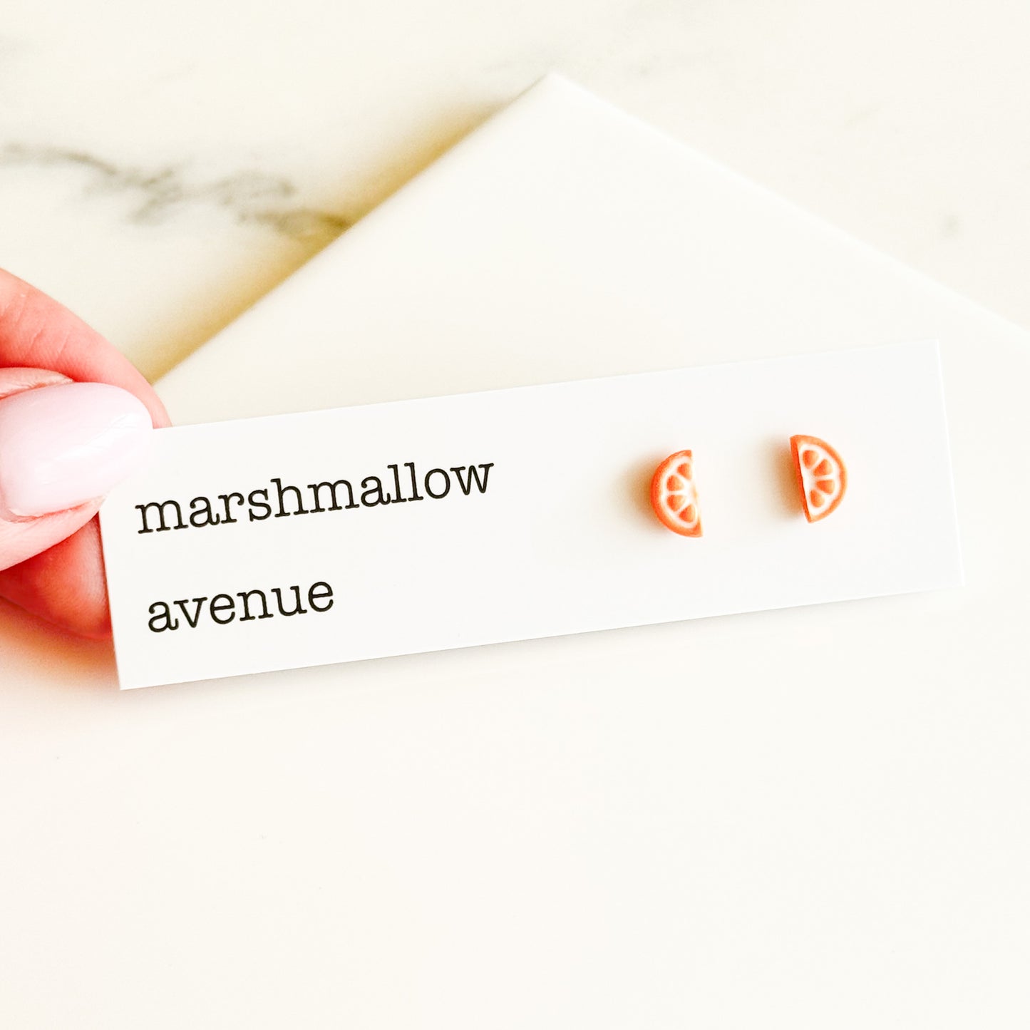 Orange Half Studs