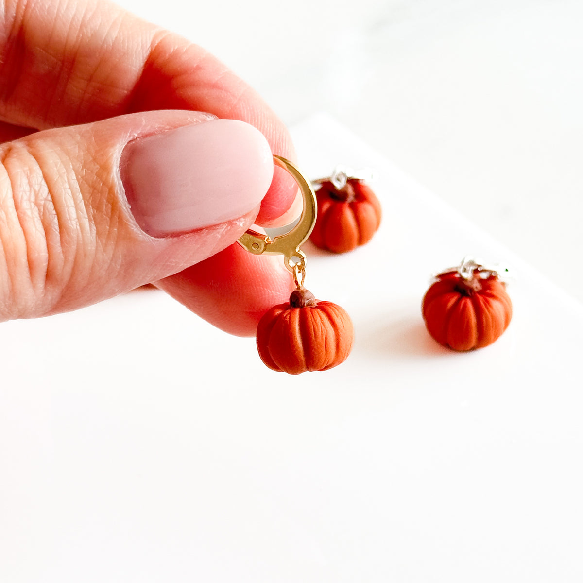 Orange Pumpkin Huggies