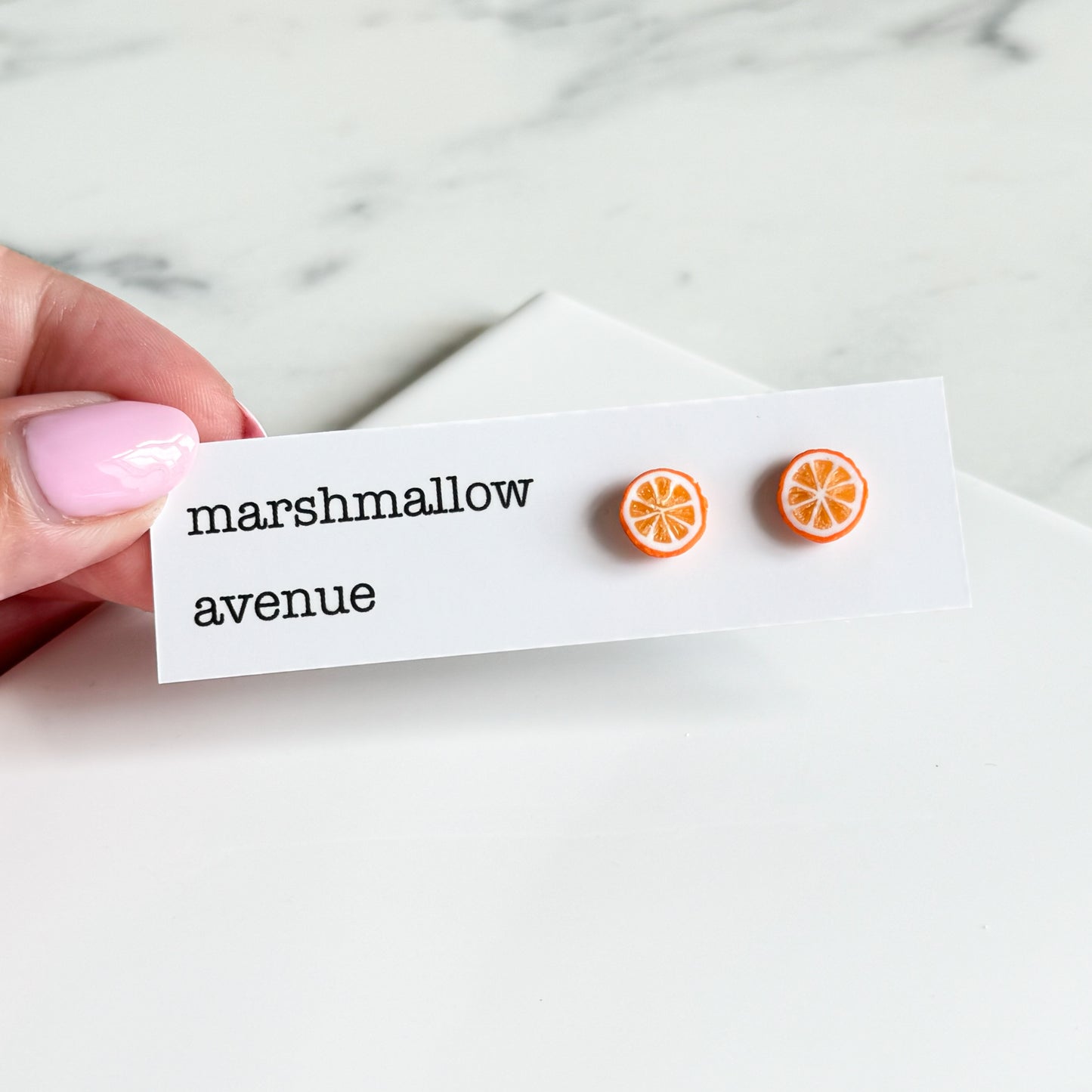 Orange Slice Studs