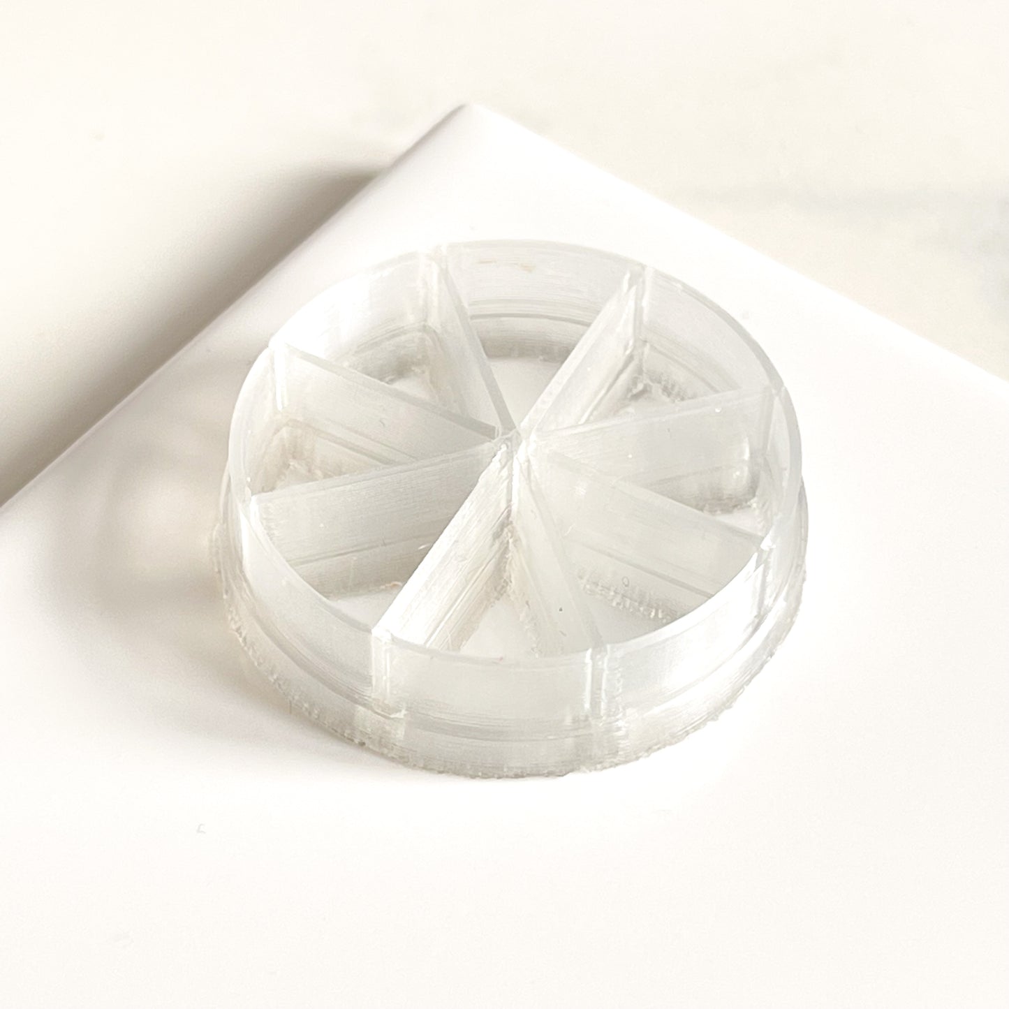 Mr Marshmallow 28mm 8 Slice Cake Imprint Stamp