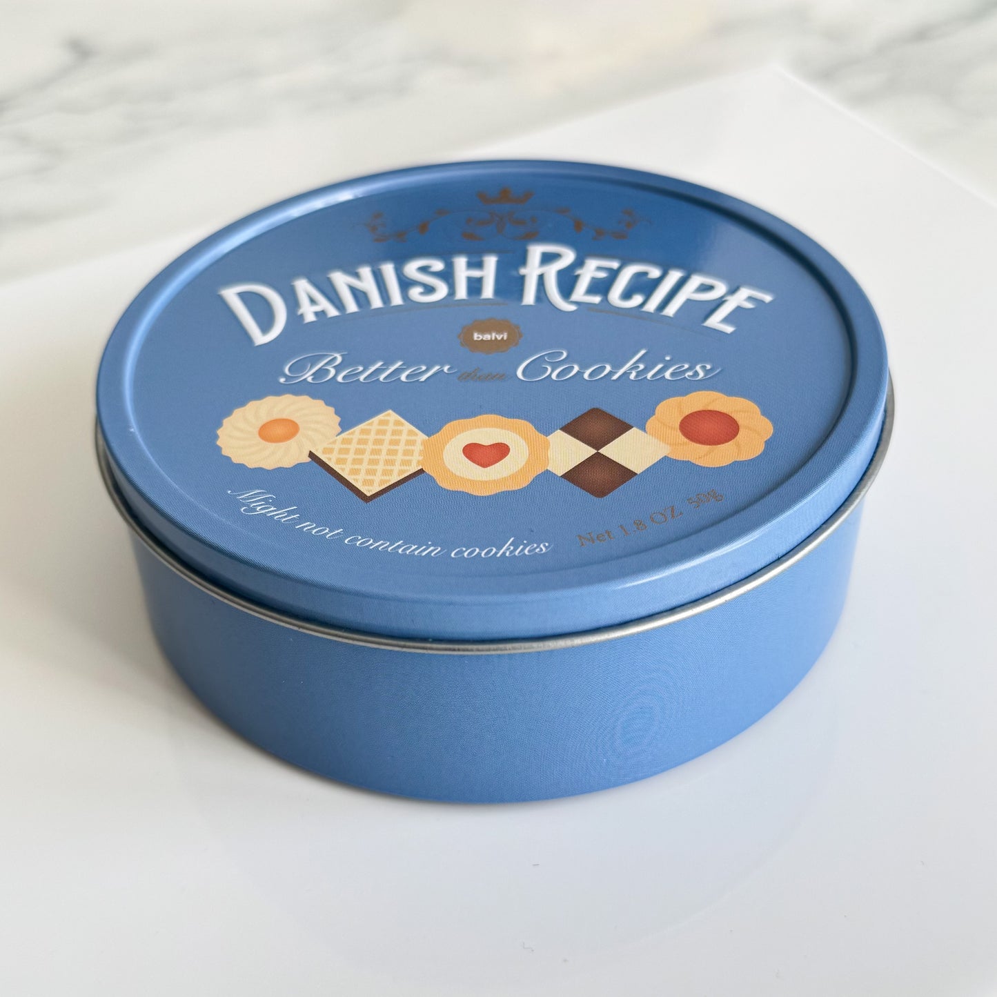 Jewellery Tin - Danish Cookies
