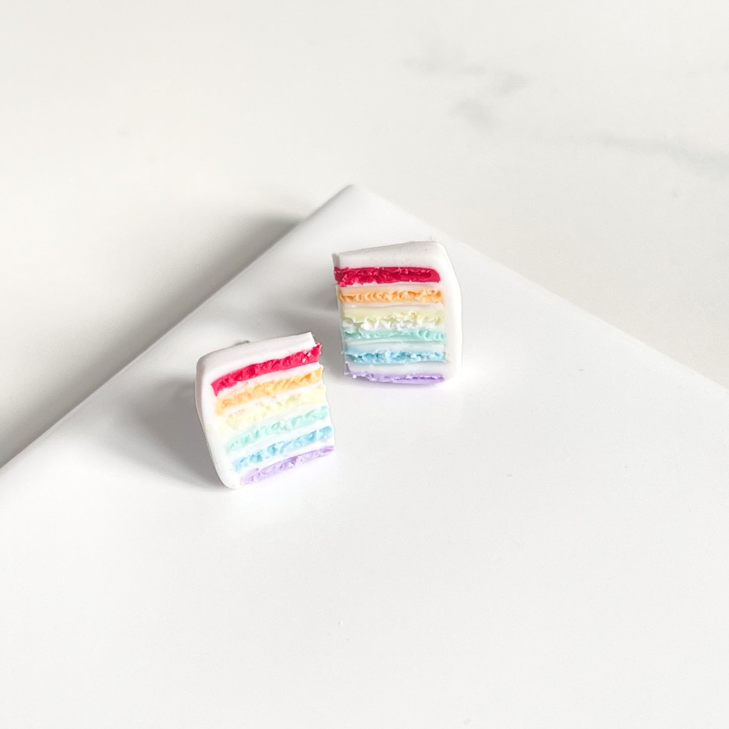Rainbow Cake Studs