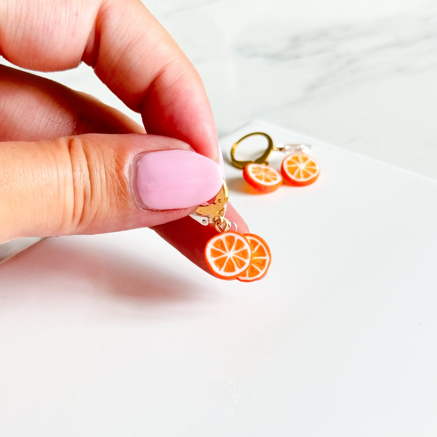 Orange Slice Huggies