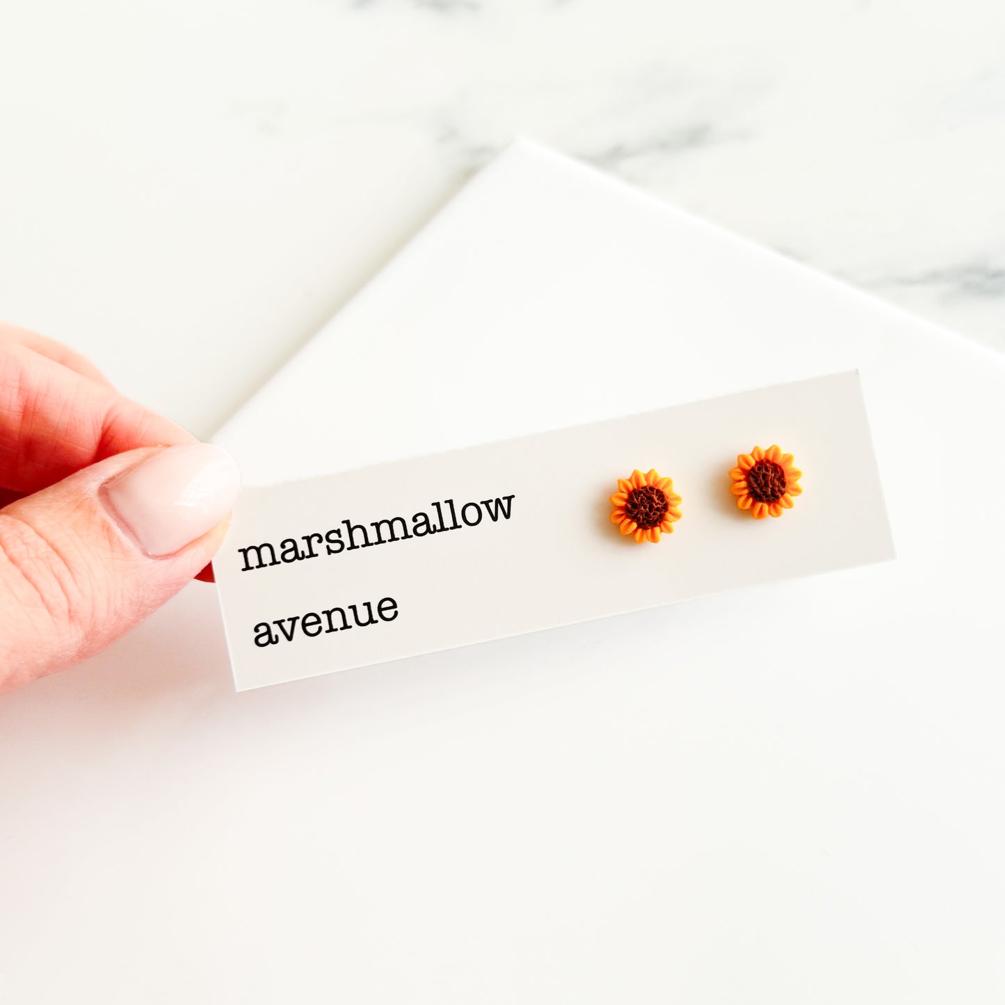 Seconds Sunflower Studs