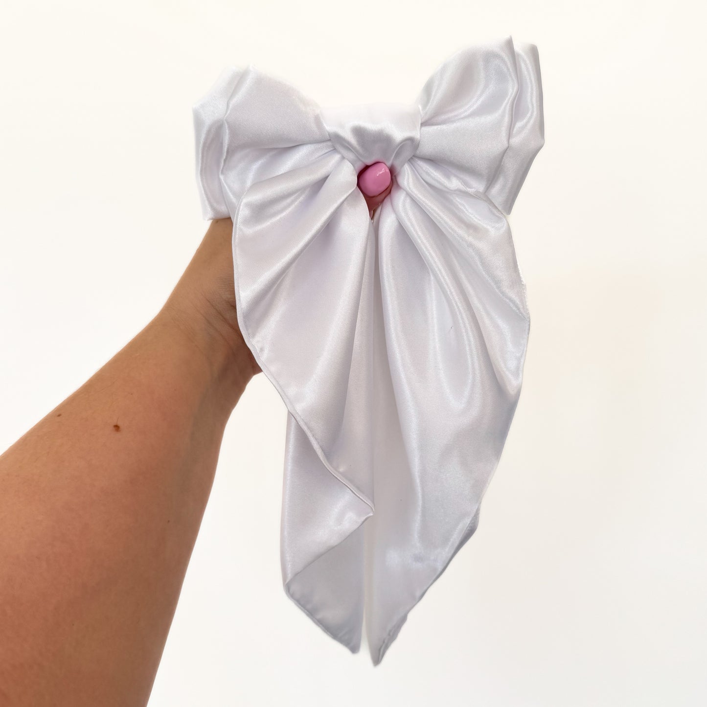 XL Silky Bow Clip