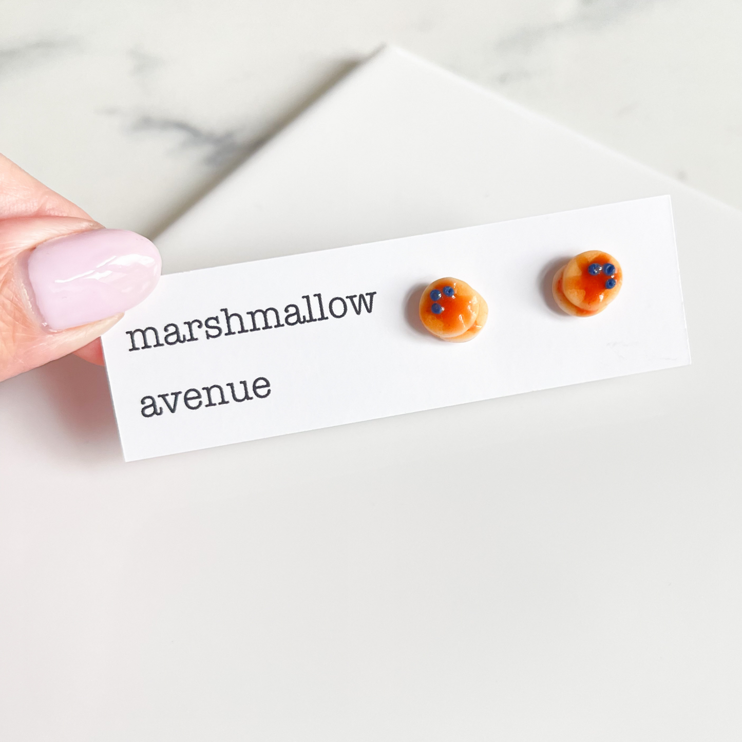Blueberry Pancake Studs