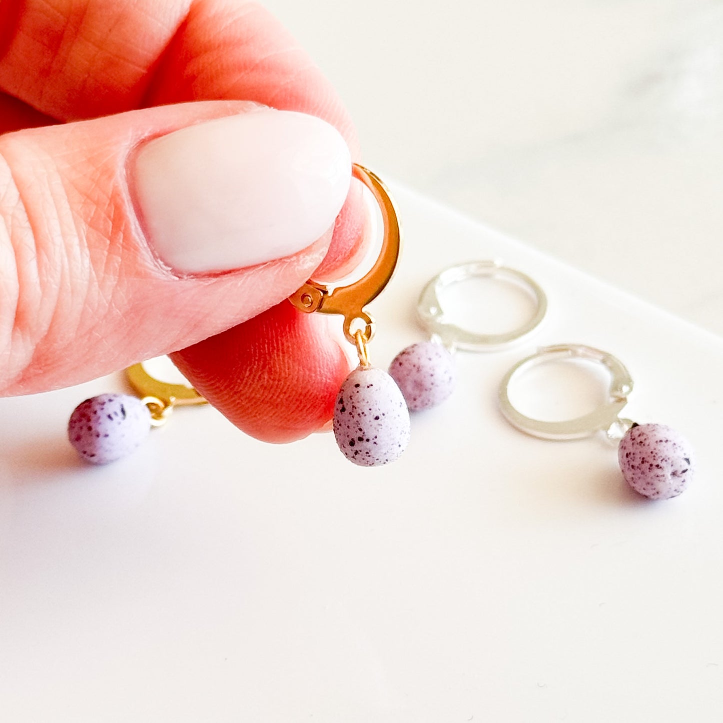 Purple Miniature Egg Huggies