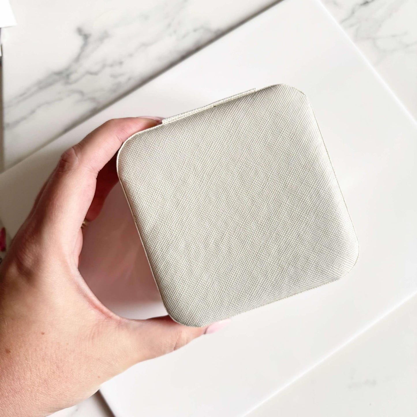 Medium Jewellery Box White