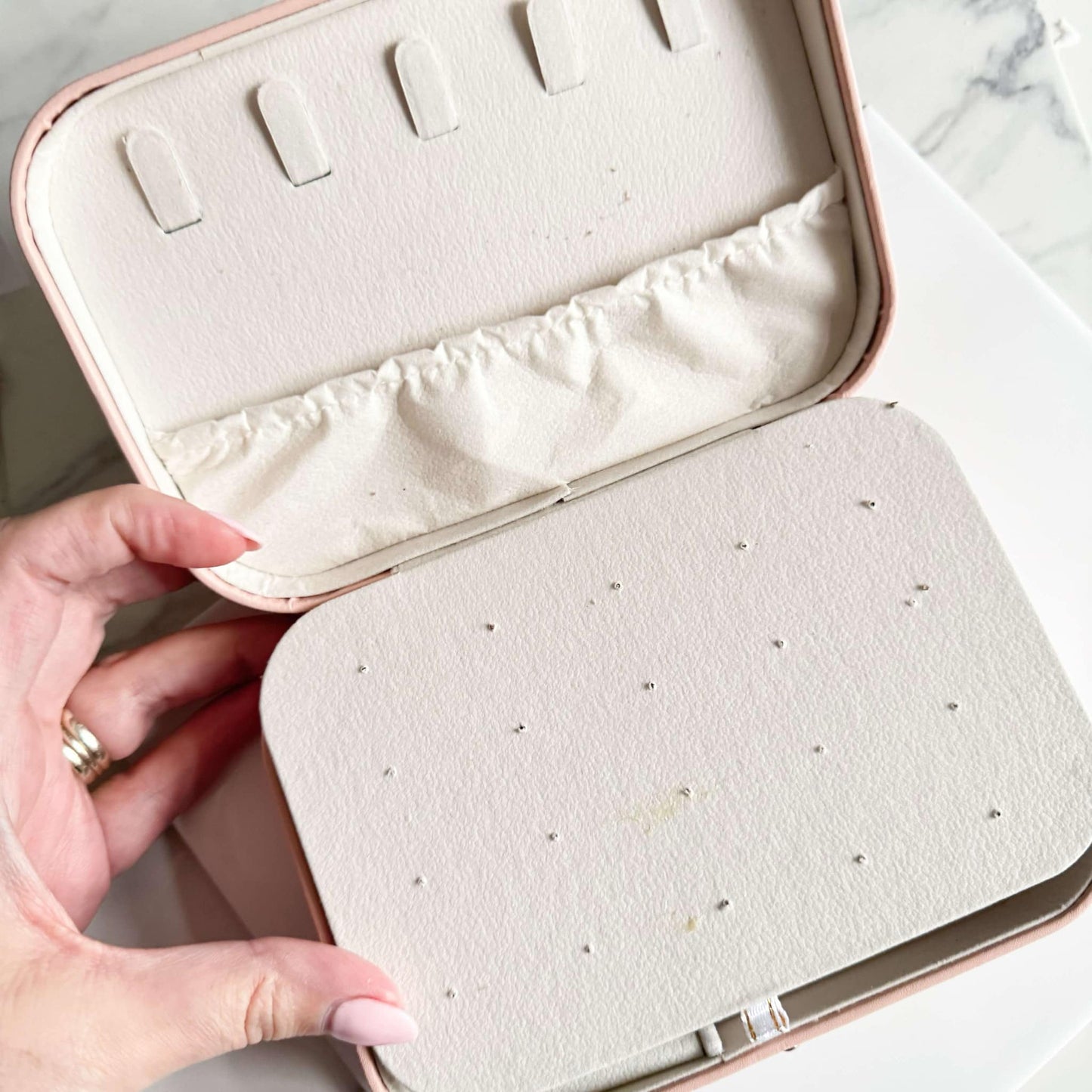 Large Jewellery Box White