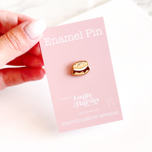 S'more Enamel Pin