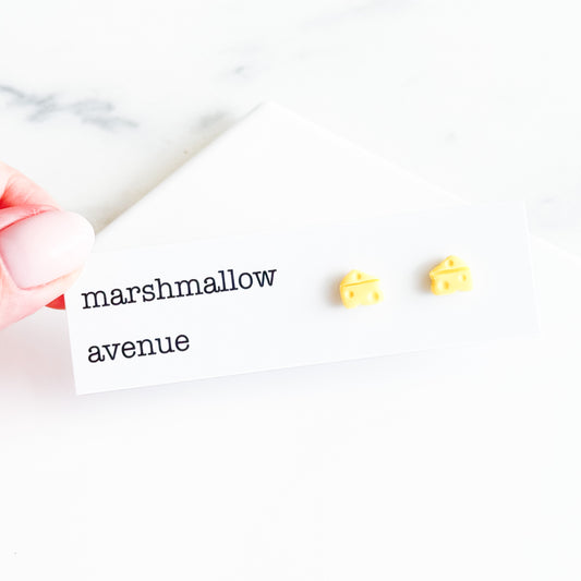 Cheese Wedge Studs