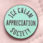 ICE CREAM APPRECIATION SOCIETY PIN MINT