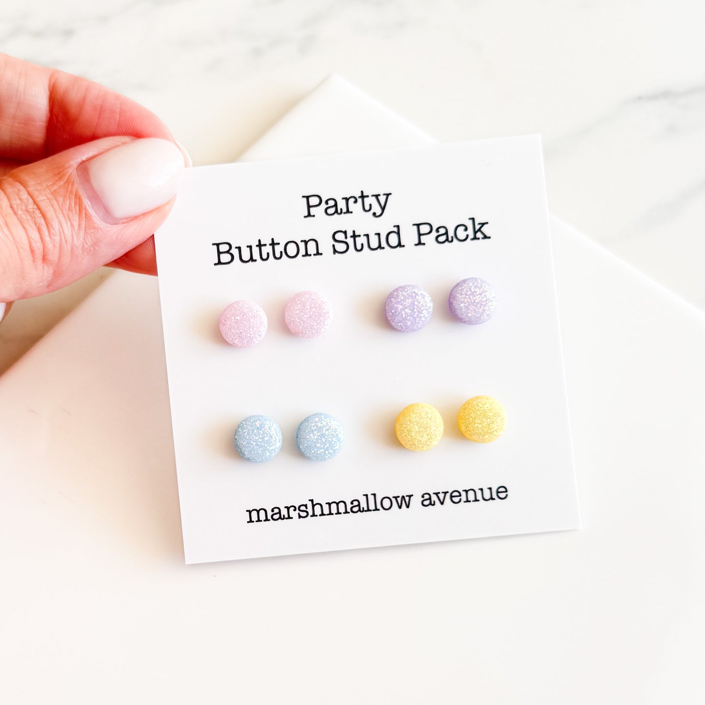 Party Button Stud Pack