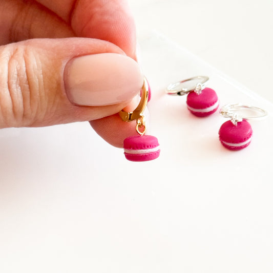 Raspberry Macaron Huggies