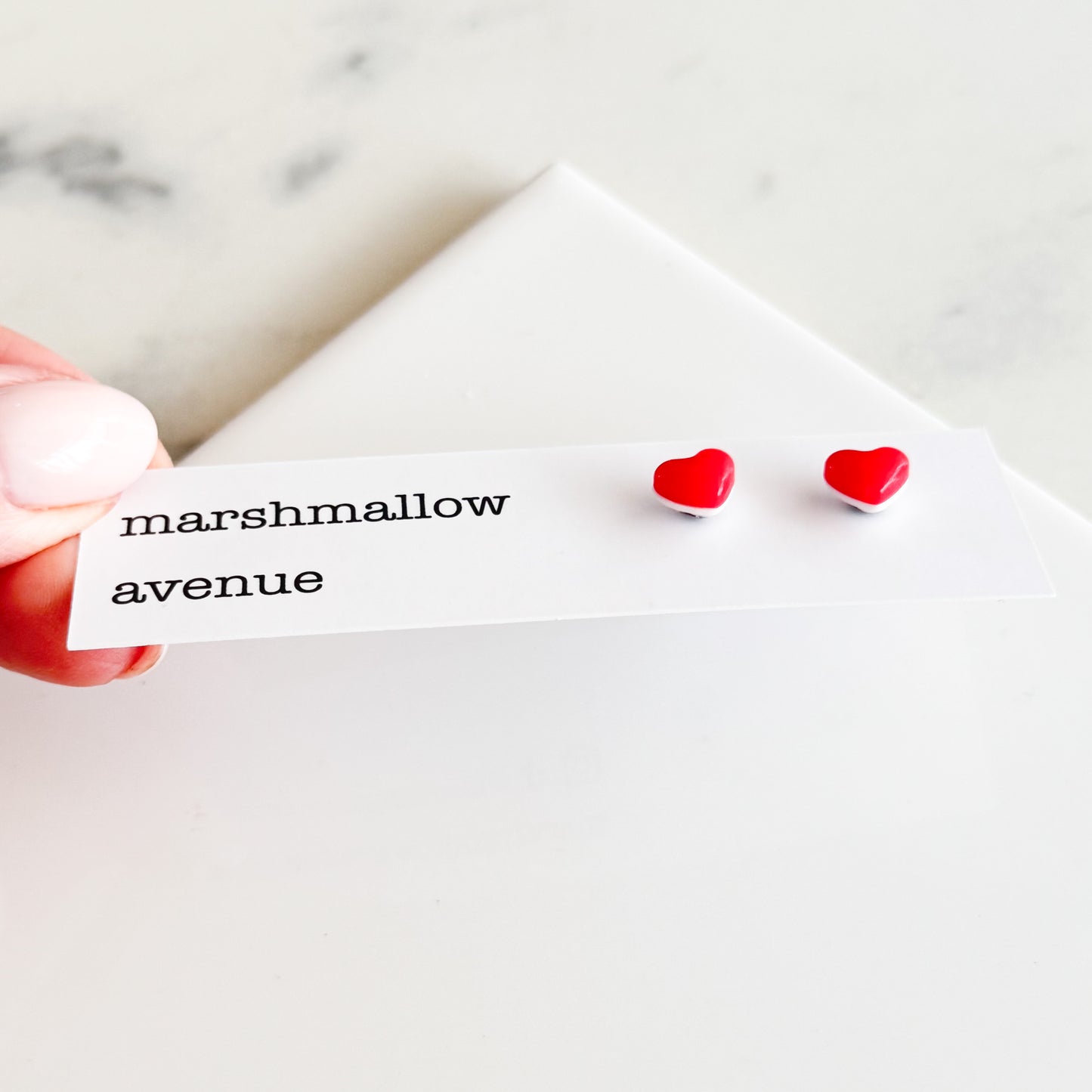 Jelly Heart Studs