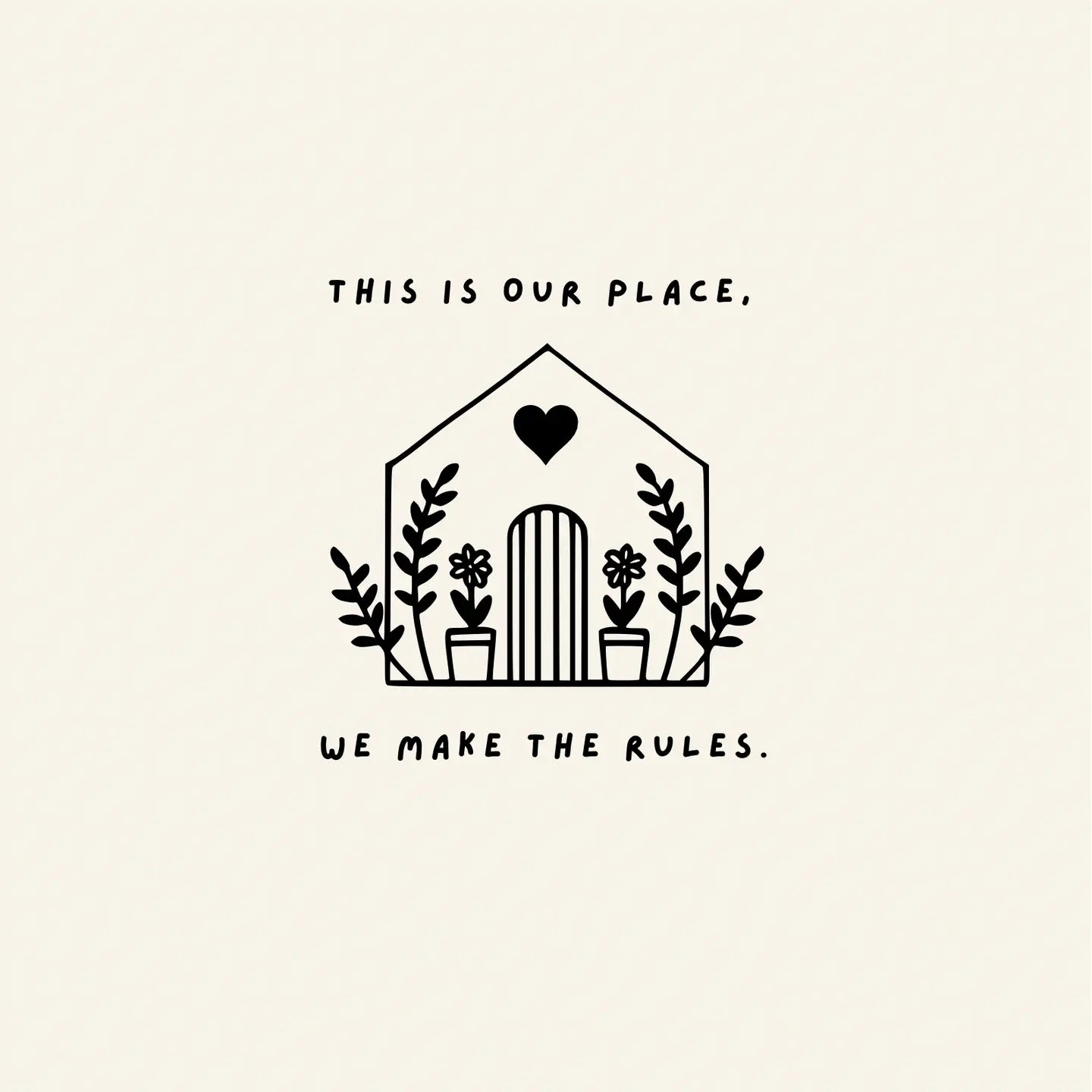 THIS IS OUR PLACE A4 PRINT