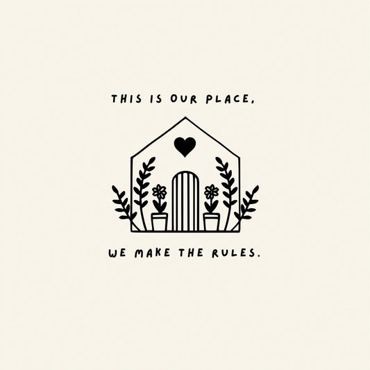 THIS IS OUR PLACE A4 PRINT
