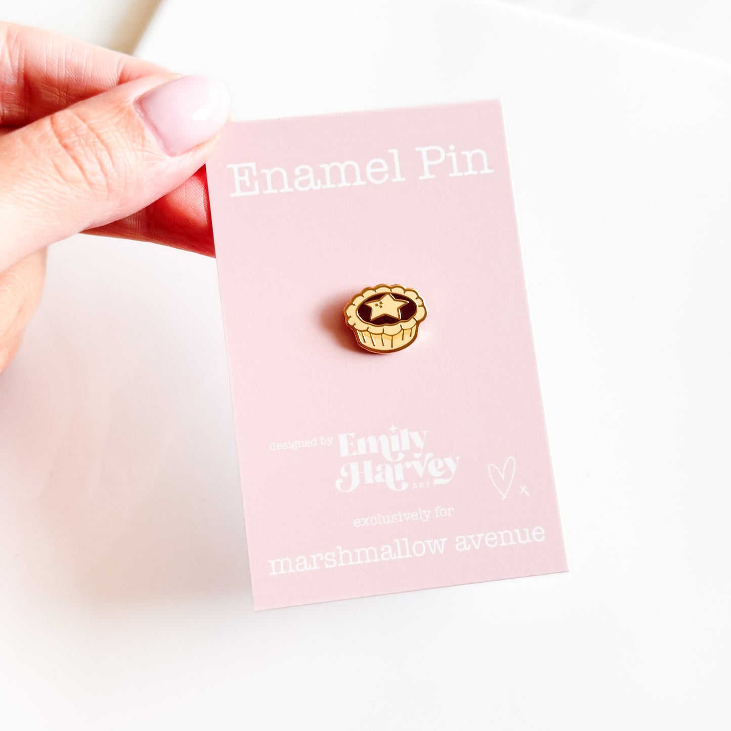 Mince Pie Enamel Pin