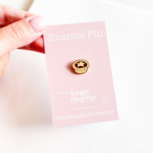 Mince Pie Enamel Pin