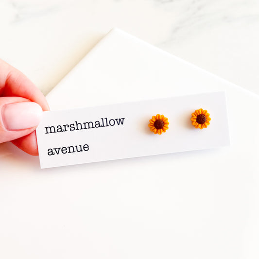 Sunflower Studs