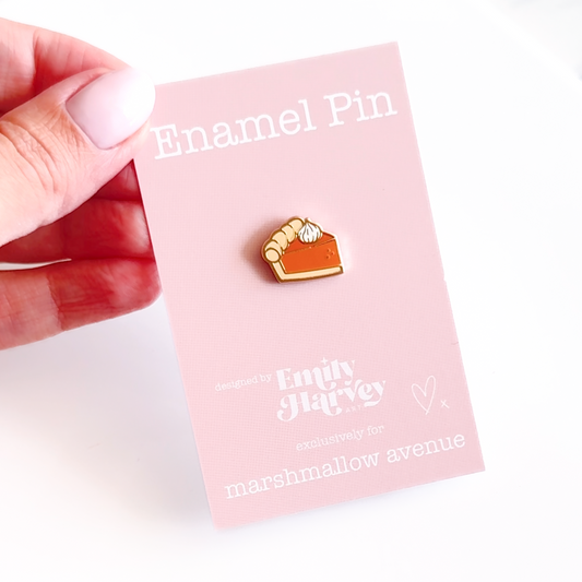 Pumpkin Pie Enamel Pin