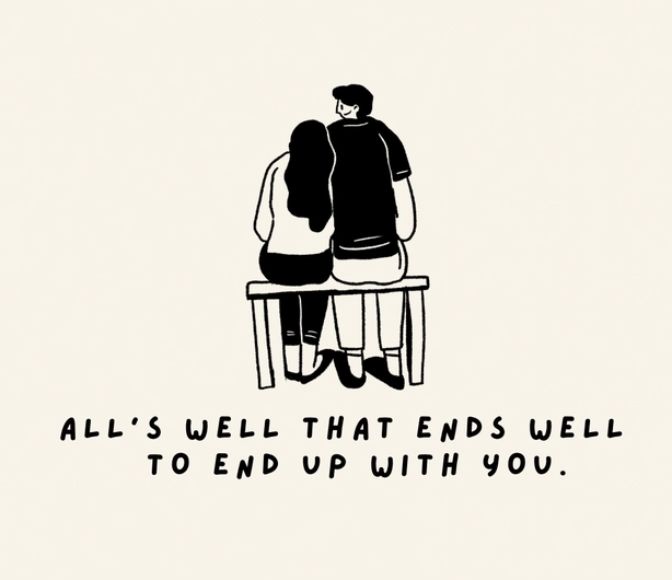 ALLS WELL THAT ENDS WELL A5 PRINT