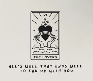 ALL'S WELL THAT ENDS WELL TAROT CARD
