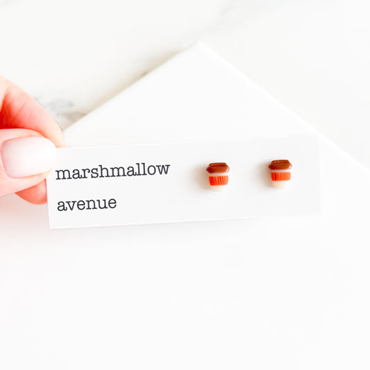 Coffee Cup Studs