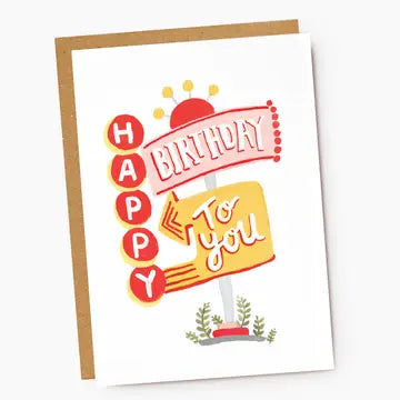 VEGAS BILLBOARD HAPPY BIRTHDAY