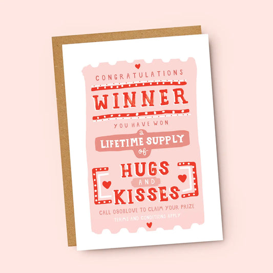 HUGS AND KISSES WINNER
