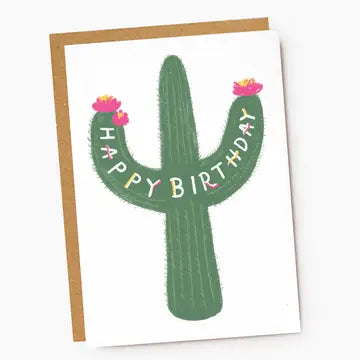 HAPPY BIRTHDAY CACTUS