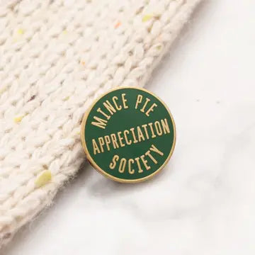 MINCE PIE APPRECIATION SOCIETY PIN